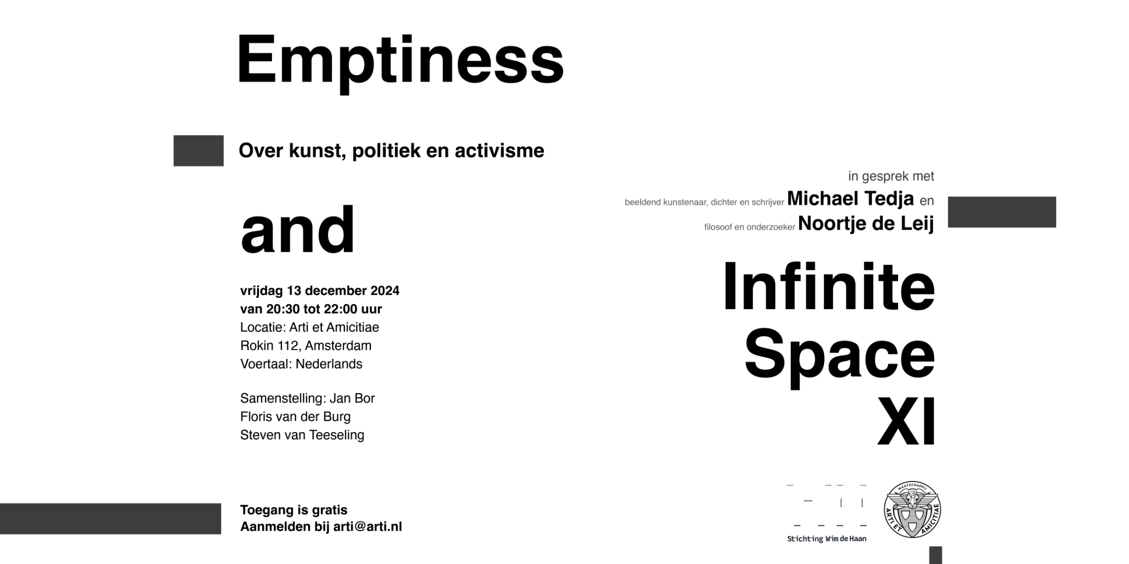 Emptiness & Infinite Space XI