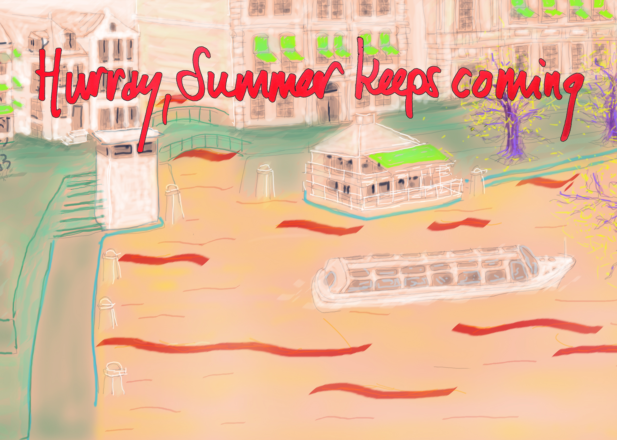 Hurray, summer keeps coming