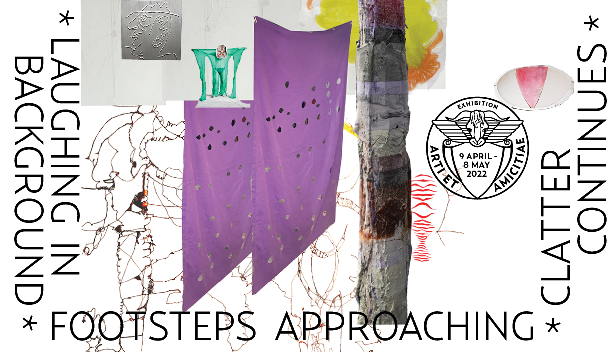 *laughing in background* *footsteps approaching* *clatter continues*