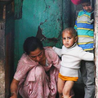 Raj moeder en kind