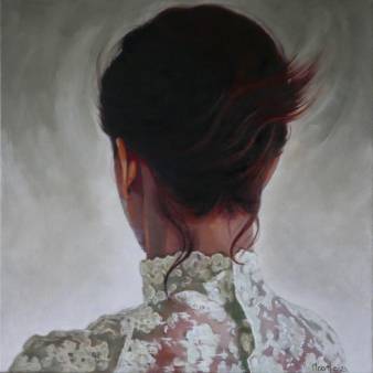'Light 50 x 50 cm olieverf op linnen