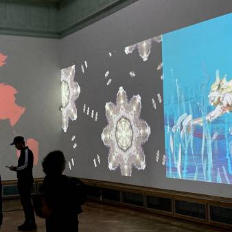 Multiple video's screening, Weissenbruch zaal, Pulchri Studio,The Hague