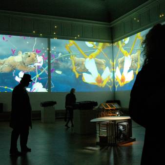'Lof de Zotty, or the place where you would rather be' Immersive installation, Mesdag zaal, Pulchri Studio, The Hague (as HTW)