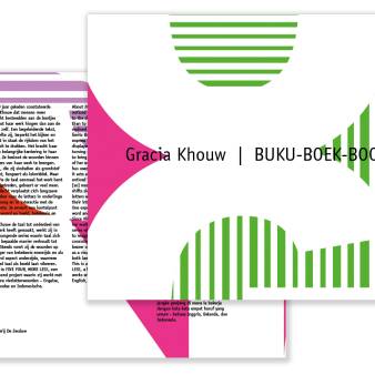 BUKU-BOOK-BOOK, 2023, hardcover, 250 x 210 mm, 88 pg Uitgeverij De Zwaluw ISBN 978-90-77794-41-8