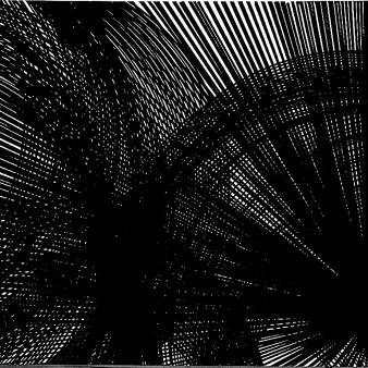 Tunnelscapes-Serie 1000X. A4 pen/stifttekening