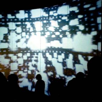 Tunnelscapes 2004, Michi Meier video/ John klinkenberg drawings/ Frank Fierkes "Luftobkjekt#3" June 2005 Staatsgalerie Stuttgart