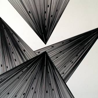 Tunnelscapes 2011, 75x100cm stifttekening