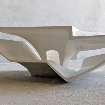 idem: Waterpaviljoen,50/54/40 cm.  ontwerp voor uitvoering groot formaat