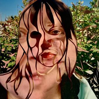 Moeder dochter, cut-outs, 30 x 45 cm, 2025