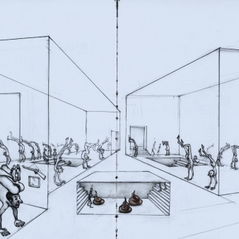 mijn inzending voor de salon in Arti