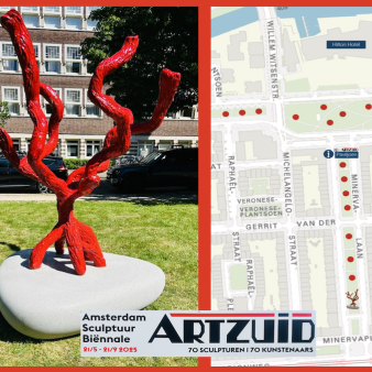 Seaweed Skeleton  Artzuid 2025 Amsterdam Margot Berkman