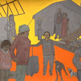 2025, once upon a time volkskrant 2 dec 2024, tekening A2