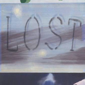 Lost, 2024, Aquarelverf op papier