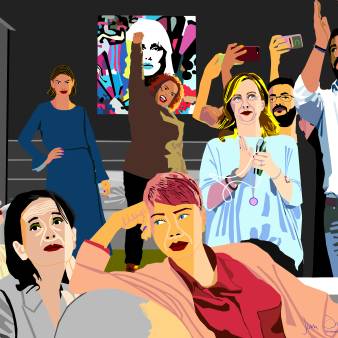 Saaie rechtse ballen