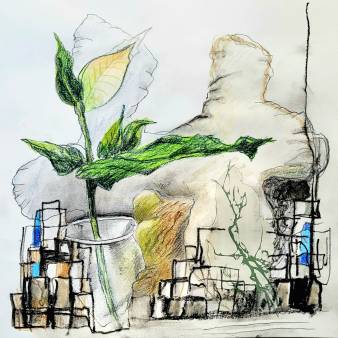 something towering over us