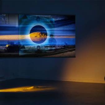 Zandloper (Hourglass) | together with A.Božić, audio visual installation, 2019