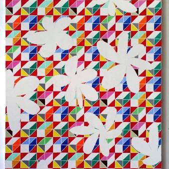 Flower Power Revisited nr.15 120x100cm