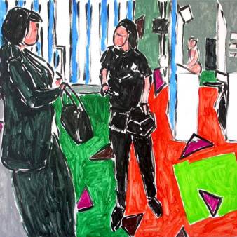 Flag control 80x90cm