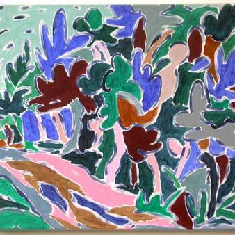 Avondwandeling 70x80cm