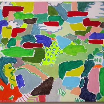 God in Frankrijk 70x80cm