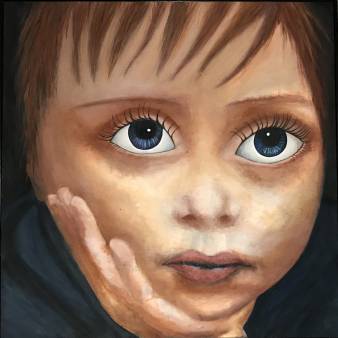 Manchester Madonna: tempera grassa