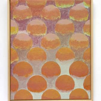 The garden metaphor I - oil/egg emulstion on linnen, 50 x 40 cm, 2025